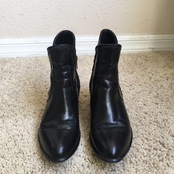 Steve Madden Zipstr Black ankle boot - Picture 5 of 6